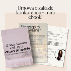 Umowa o zakazie konkurencji w trakcie trwania stosunku pracy + mini ebook!