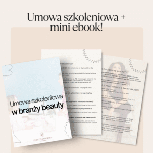 Wzór umowy szkoleniowej dla branży beauty + miniebook